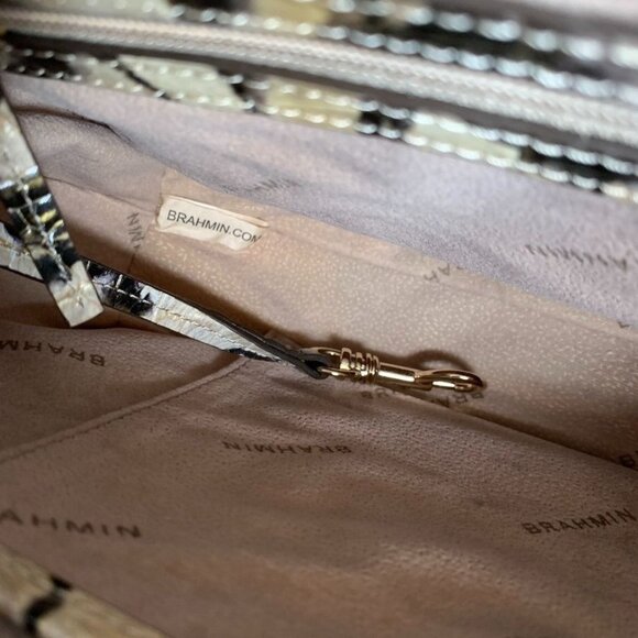 Brahmin Shayna Starlit Ombre Melbourne Croc Embossed Crossbody  NWT - Picture 13 of 16